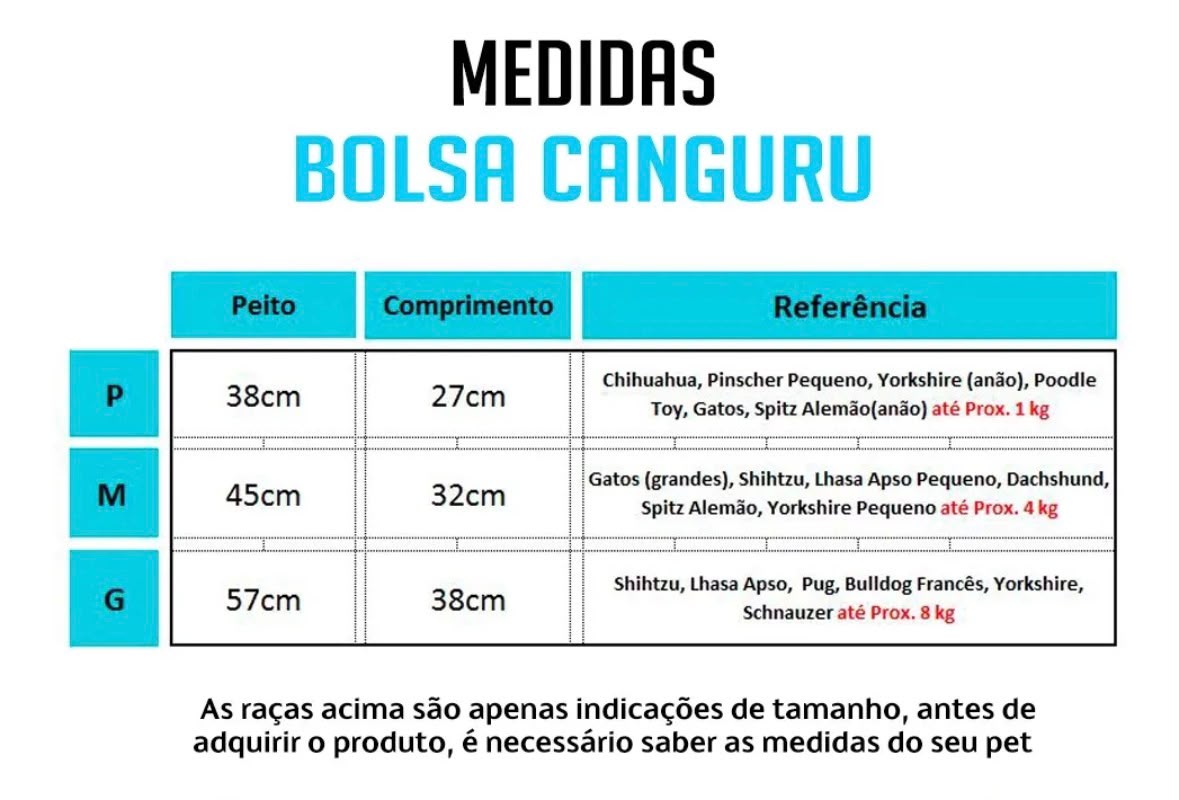 Bolsa Canguru Pet