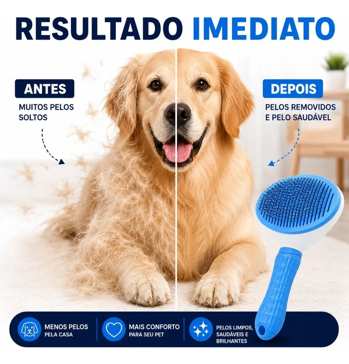 Escova Removedora de Pelos