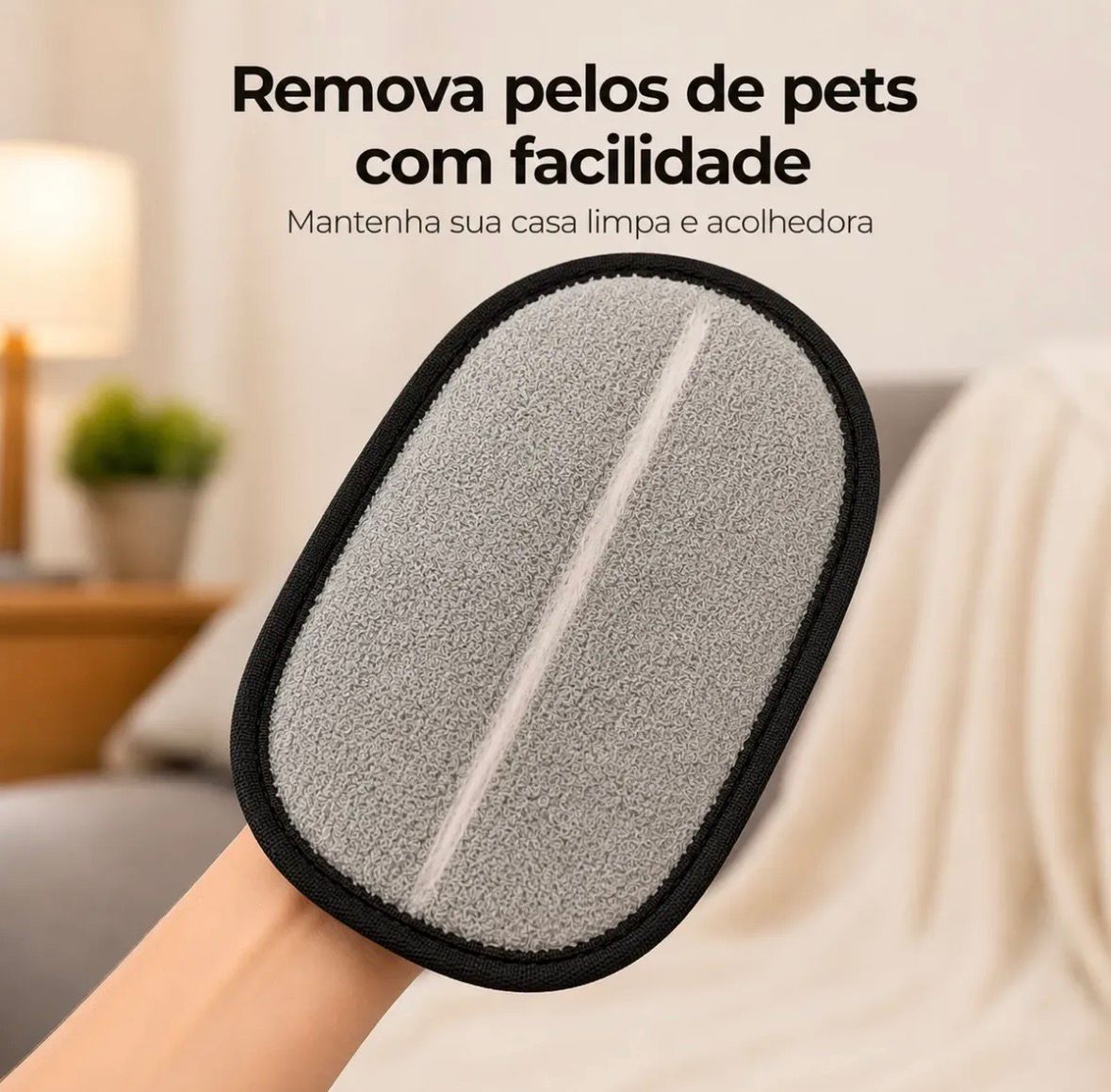 Luva Limpa Pelos